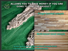 Load image into Gallery viewer, Pair of wooden brackets, Carved Wood Shelf support
