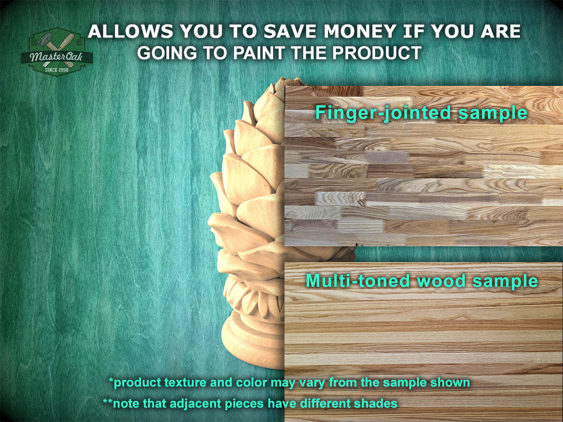 Ornate Wooden Cedar Cone finial for balustrade post, Pinecone finial, Staircase Newel Post Cap, Bed finials