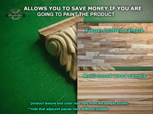 Load image into Gallery viewer, Carved Wooden Corbel, Home Wall Embellishments, wood onlays, wood wall art decor
