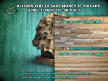 Load image into Gallery viewer, Lion finial bed post, Lion Wooden Finial, Lion statue for Staircase Newel Post, Lion statue of wood
