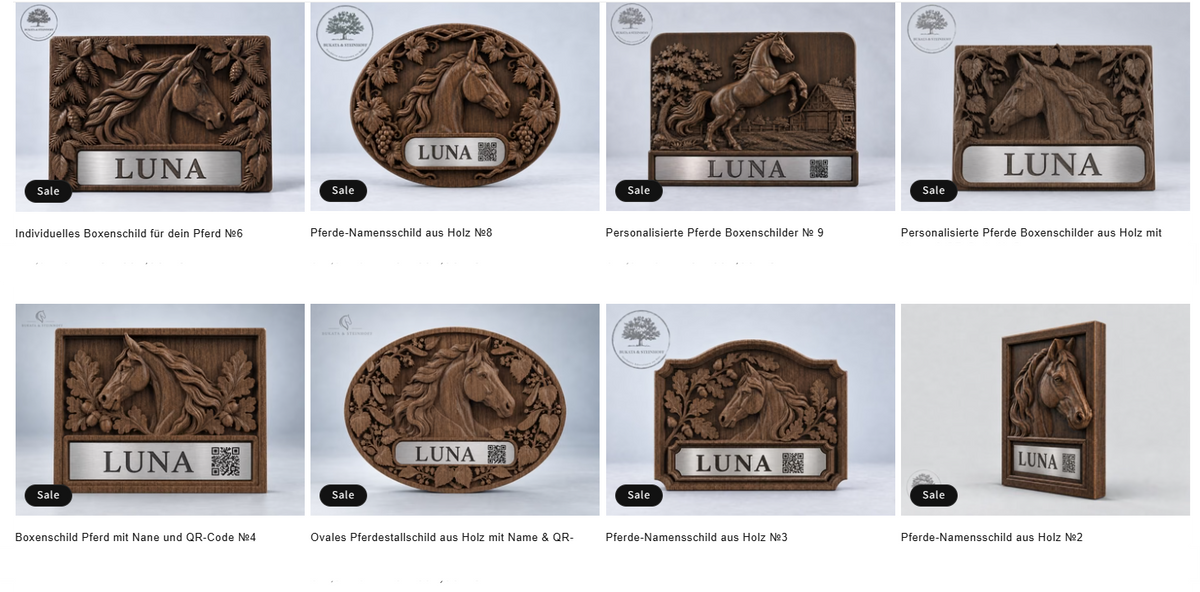 Custom order. Set of carved panels based on the client's 3D model.