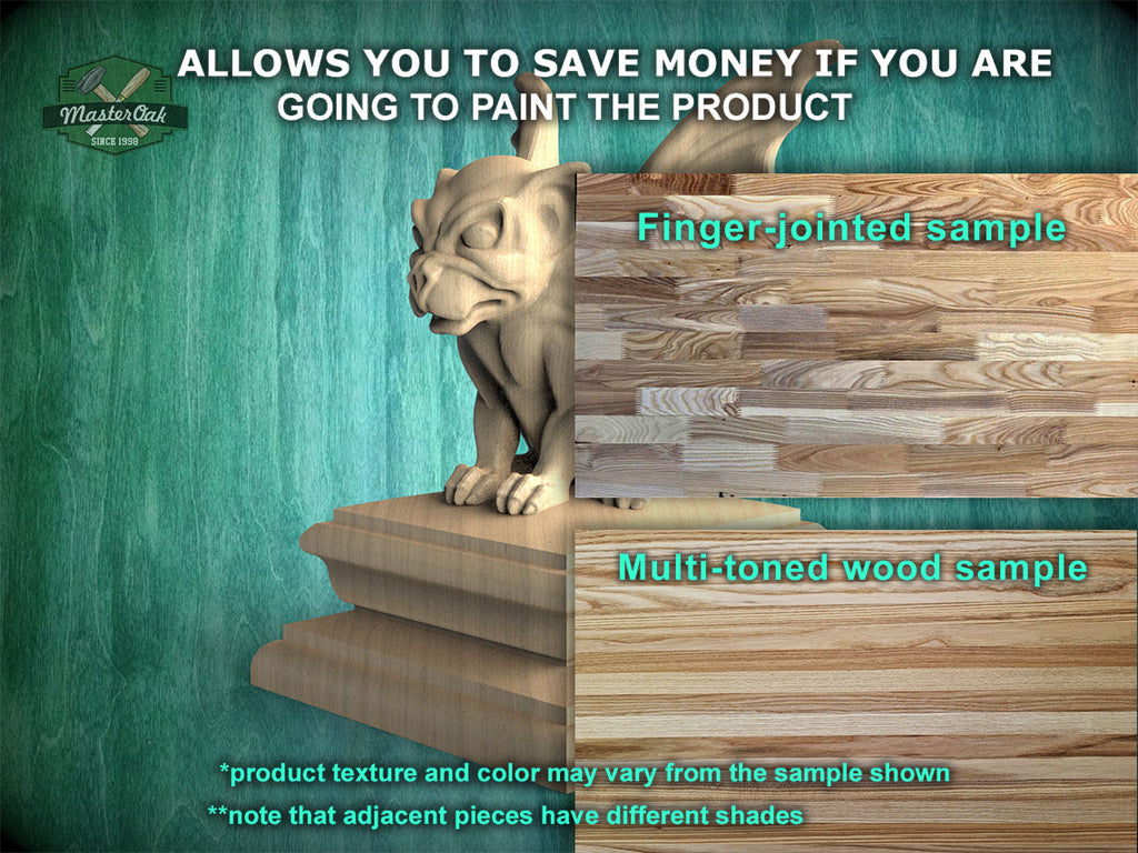 Handcrafted Wooden Gargoyle Sculpture on Tiered Base - Artisanal Gothic Guardian for Home DecorWooden Gargoyle statue cap