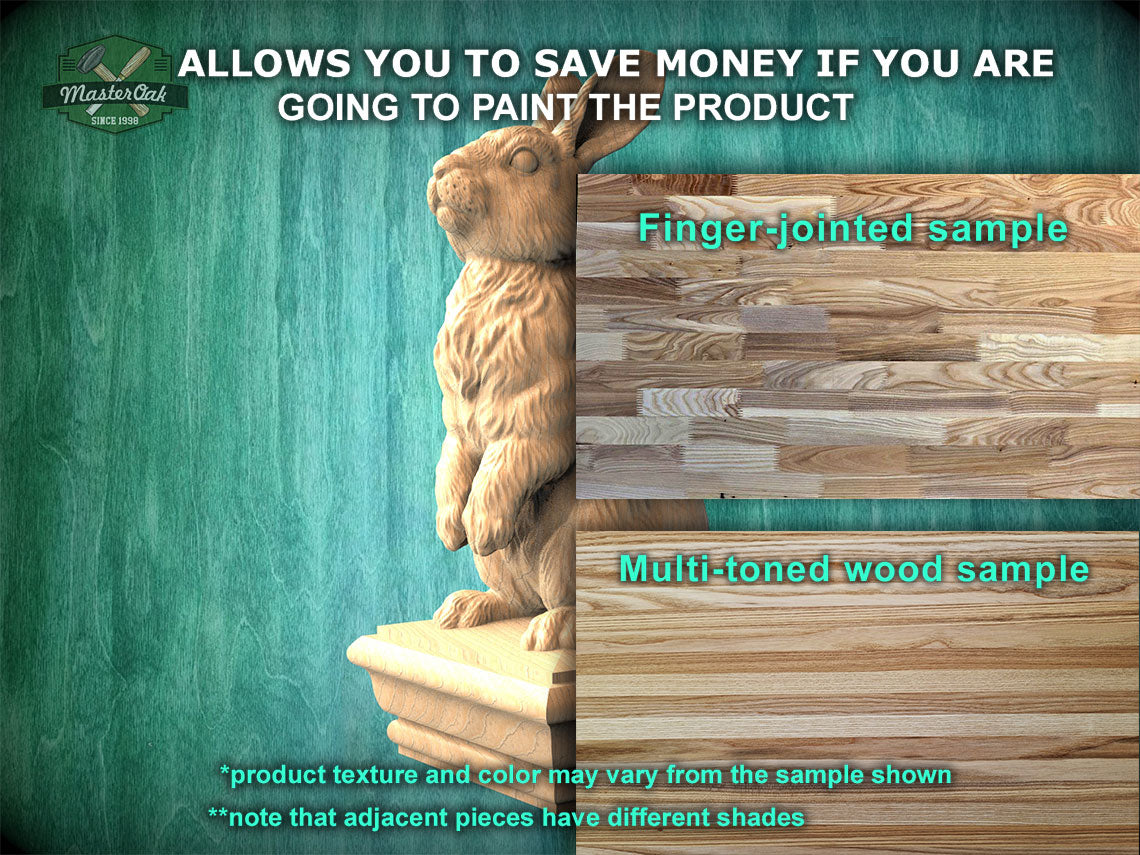 Rabbit Wooden Finial for Staircase Newel Post, Rabbit finial bed post, Rabbit statue of wood, Wooden Rabbit statue cap