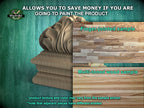 High Square Post Finials , Square Staircase Newel Post Cap, Square bed cap