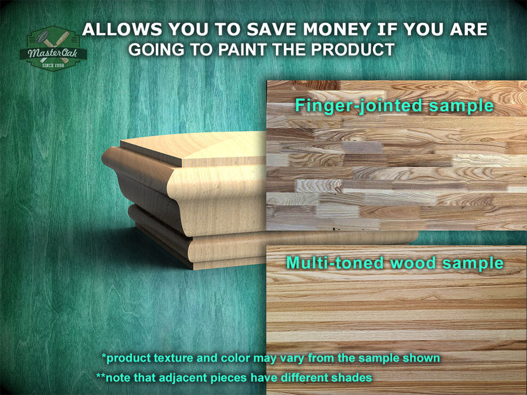 Square Staircase Newel Post Cap, Square Post Finials, Square bed cap