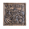 PATNF-016 Panel decorativo tallado “Tenerife – Símbolos de la isla”