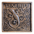 PATNF-024 Tenerife · Lagarto tallado en madera