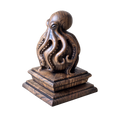 STNF-206 Figura decorativa de madera “Pulpo marino – Tenerife”