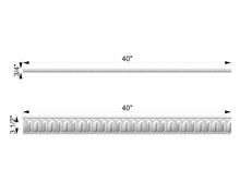 Load image into Gallery viewer, Custom order. Set of the top trims "Raven upper-band design", Ash wood

