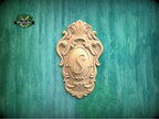 Personalized Baroque Scrollshield – Monogram Ornament