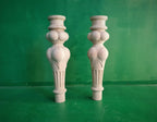 Baroque style Legs, Set 2pc, classic style legs