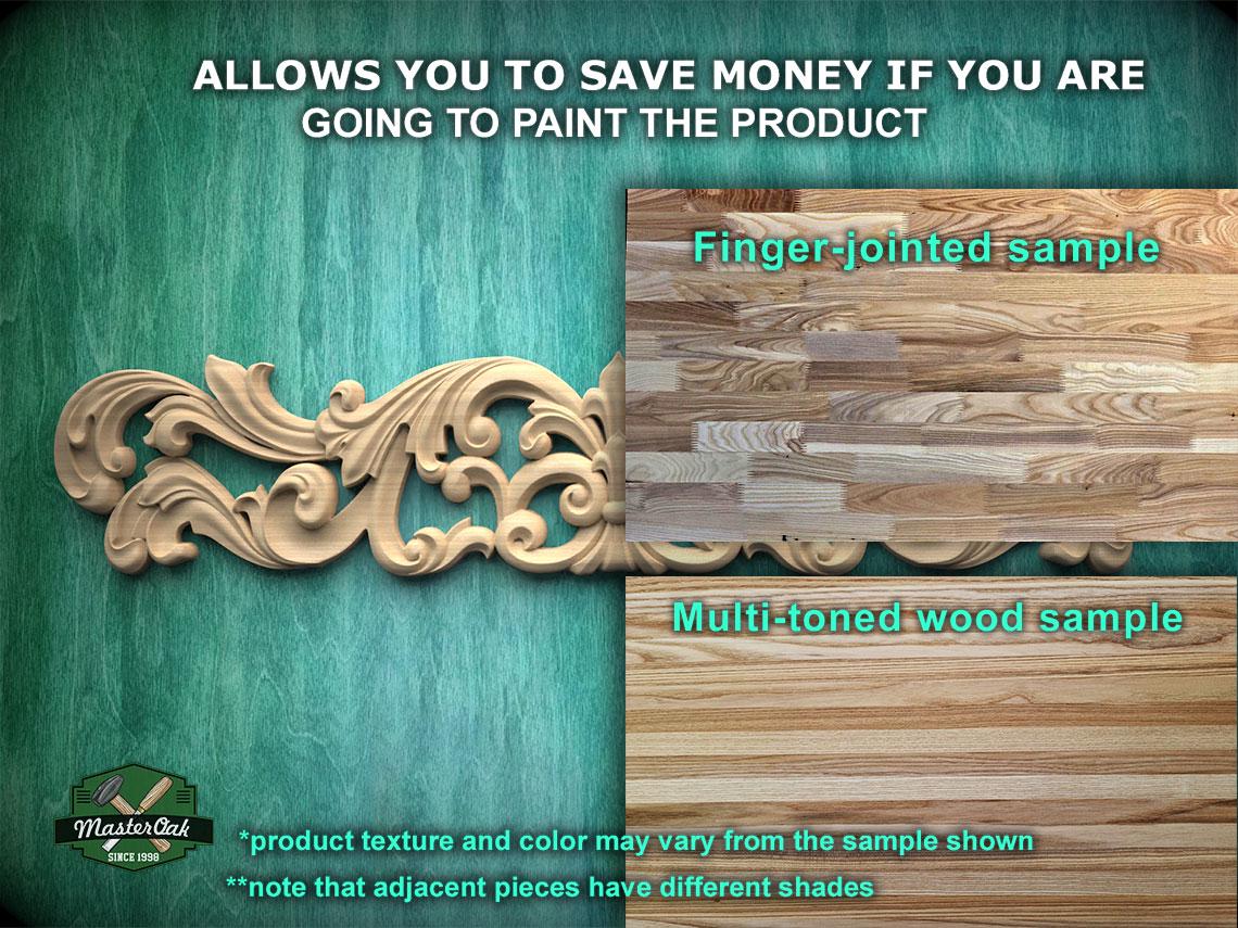 a picture of a wood panel with the words,'allows you to save money