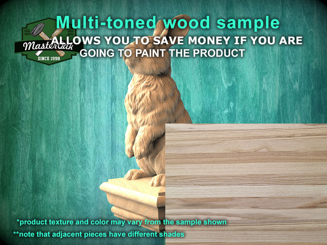 a wooden statue of a cat sitting on top of a wooden box