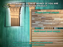 Load image into Gallery viewer, Square-Top Corinthian Column Craft, Wood Column for Architectural Beauty, 1pc, Unpainted
