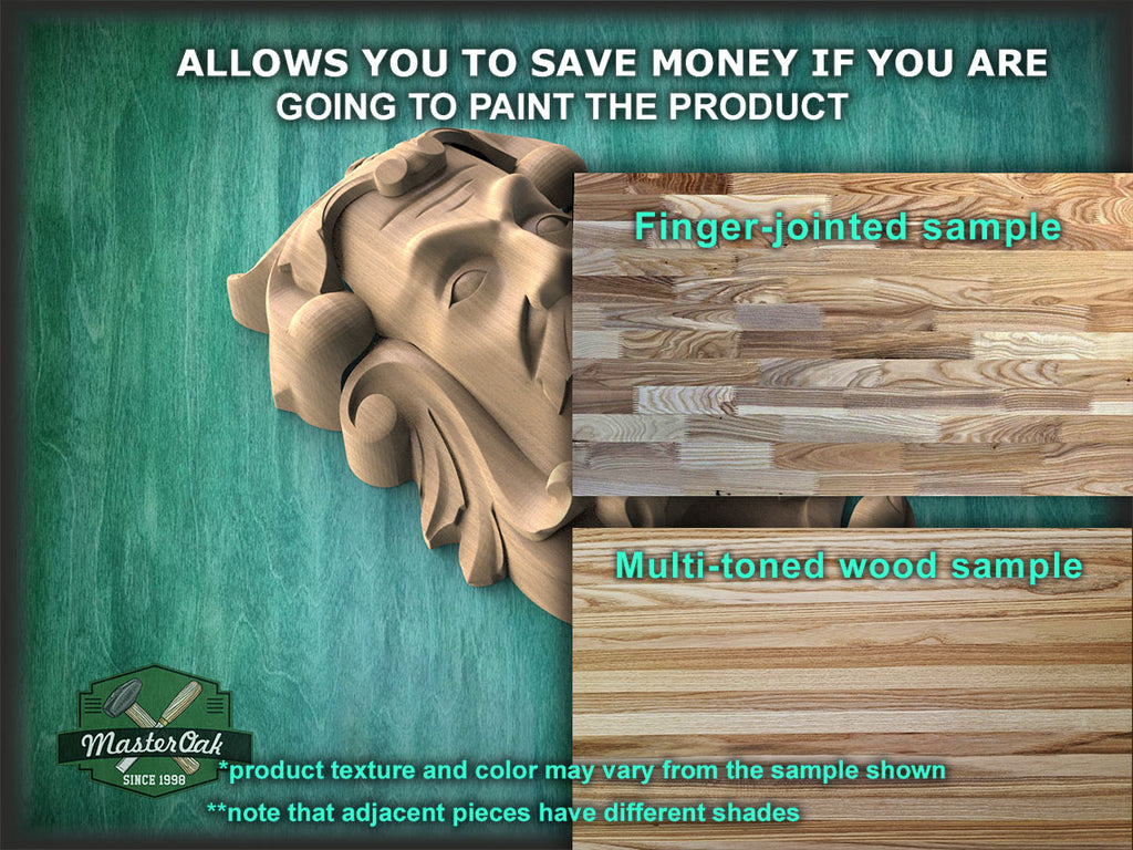 Green Man Onlay, Decorative Wooden Corbel, Antique Wood Shelf Bracket, Cornice Corbel Entablature