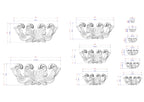 Bold Acanthus Leaf Applique for Classic Furniture Accents