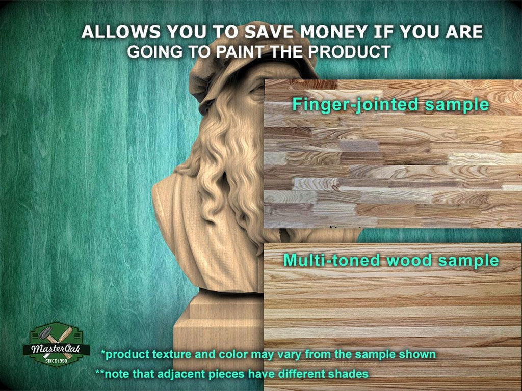 Leonardo da Vinci Bust | Hand-Sanded & Hand-Toned | Gift for Artists and Inventors