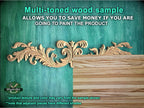 a wooden panel with a quote on it