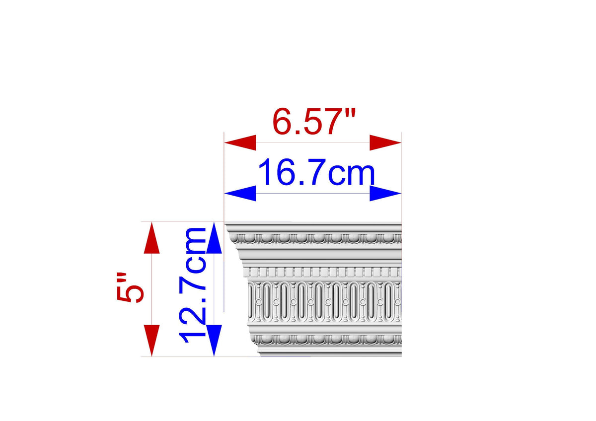 Carved Wooden Curtain Cornice, Classical Window Valance, Unfinished Solid Wood