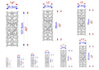 the measurements of a decorative wall panel