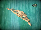 Personalized Verdant Scroll – Custom Initial Ornament