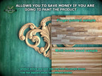 a picture of a wood panel with the words,'allows you to save money