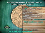 Personalized Solaris Monogram Disc — Imperial Compass Medallion