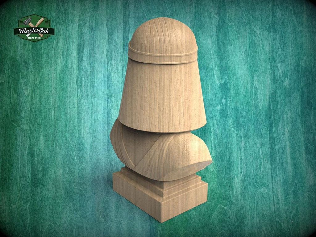 Cleopatra Bust, Hand-Finished Wood Sculpture | Ancient Egypt Decor