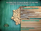 Personalized Acanthus Emblem Bloom — Noble Leaf Medallion