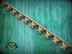 Gothic Ornamental Wood Trim Molding | Carved and Hand-Finished Applique | Furniture or Frame Decor