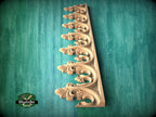 Carved Gothic Wood Trim – Decorative Molding Border for Furniture or Wall Panels
