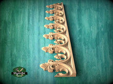 Load image into Gallery viewer, Carved Gothic Wood Trim – Decorative Molding Border for Furniture or Wall Panels
