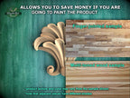 The image is a promotional advertisement for Master Oak Paint, showcasing a variety of wood samples. It features a finger-jointed sample and a multi-toned wood sample, highlighting the different textures and colors of the wood. The text on the image emphasizes that the product texture and color may vary from the sample shown, and notes that adjacent pieces have different shades.