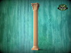 The Elegant Wooden Corinthian Column, Corinthian Wood Column for Architectural Beauty, 1pc, Unpainted
