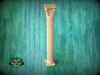 The Elegant Wooden Corinthian Column, Corinthian Wood Column for Architectural Beauty, 1pc, Unpainted