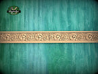 Decorative Moulding: Floral Elements in Classic Design,  40" Decorative wooden moulding for cornices and friezes, 1 pc, Unpainted