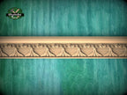 Symphonic Leaf Garland Moulding - Baroque Inspired Decor , 40" Classic & Modern Decor, 1 pc, Unpainted, Wood Carved Baguette