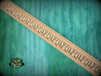 Classic Acanthus Rhythm Moulding - Greek Revival, 40" Elegant Wood Detail, 1 pc, Unpainted, Carved Baguette
