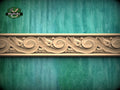 Blossom Wave Carved Wood Molding - Nature-Inspired Decor, 40", 1 pc, Unpainted, Unique Architectural Detail, Carved Baguette