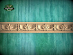 Acanthus Whirl Moulding - Classical Elegance in Wood, 40" Swirl Acanthus Leaf, 1 pc, Unpainted, Baguette