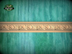 Regal Acanthus Scroll Molding - Architectural Grandeur,  40" Decorative wooden moulding for cornices and friezes, 1 pc, Unpainted, Baguette