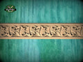 Elegant Leaf Waltz Wood Moulding - Artistic Carved Detail for Rustic and Classic Decor,  40" Ornate molding panel, Carved wooden Baguette