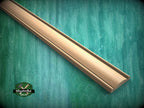 Unique Rounded Carved Molding - Versatile Architectural Trim, 40" wooden moulding for cornices , 1 pc, Unpainted, Baguette