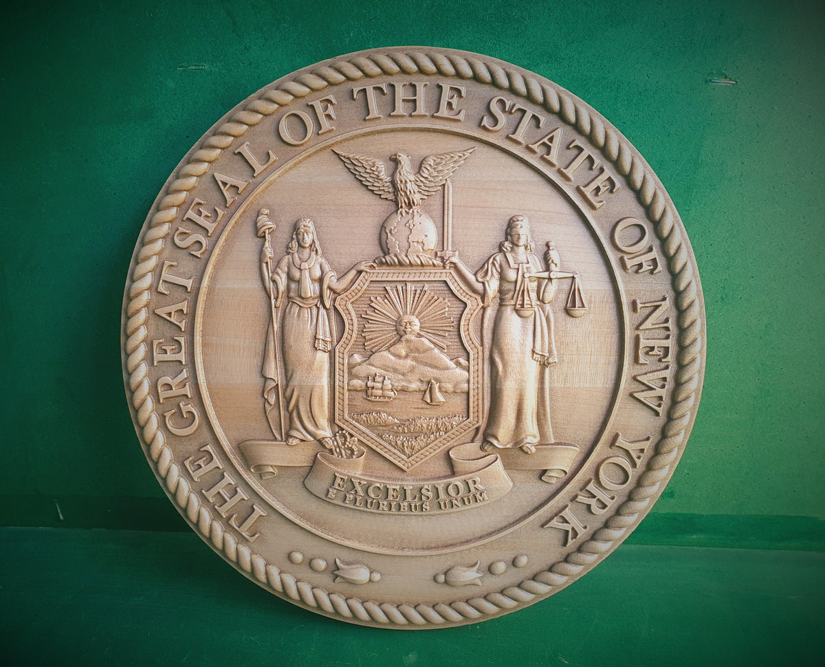 The Great Seal Of The State of NEW YORK, Coat of arms of the New York State