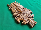 Valkyrie Norse Godness, Pagan altar, Norse mythology, Celtic wood carving