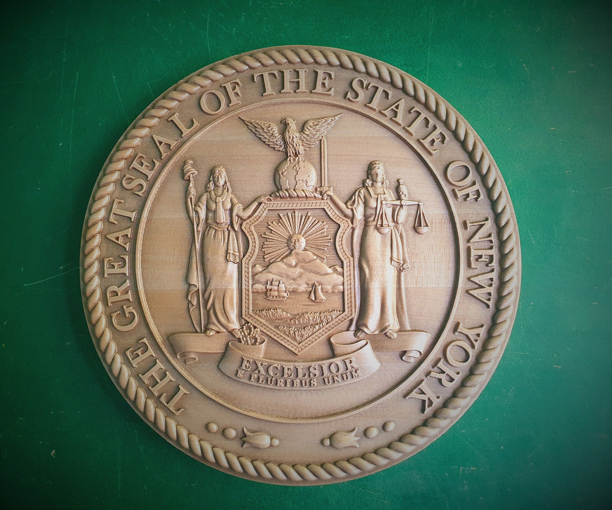 The Great Seal Of The State of NEW YORK, Coat of arms of the New York State