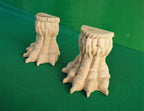 Lion Claws Feets, Set 2 of pc, classic style feets, baroque legs, wooden feets, queen anne style