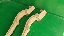 Load image into Gallery viewer, Beautiful Carved Cabriole Legs, Set 2pc, for the table
