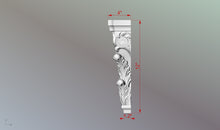 Load image into Gallery viewer, Custom order for Joe. Carved capitals
