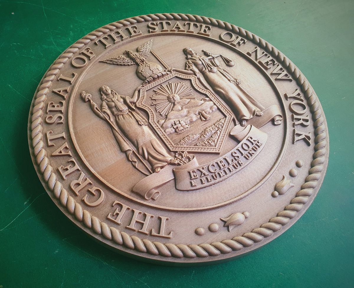 The Great Seal Of The State of NEW YORK, Coat of arms of the New York State